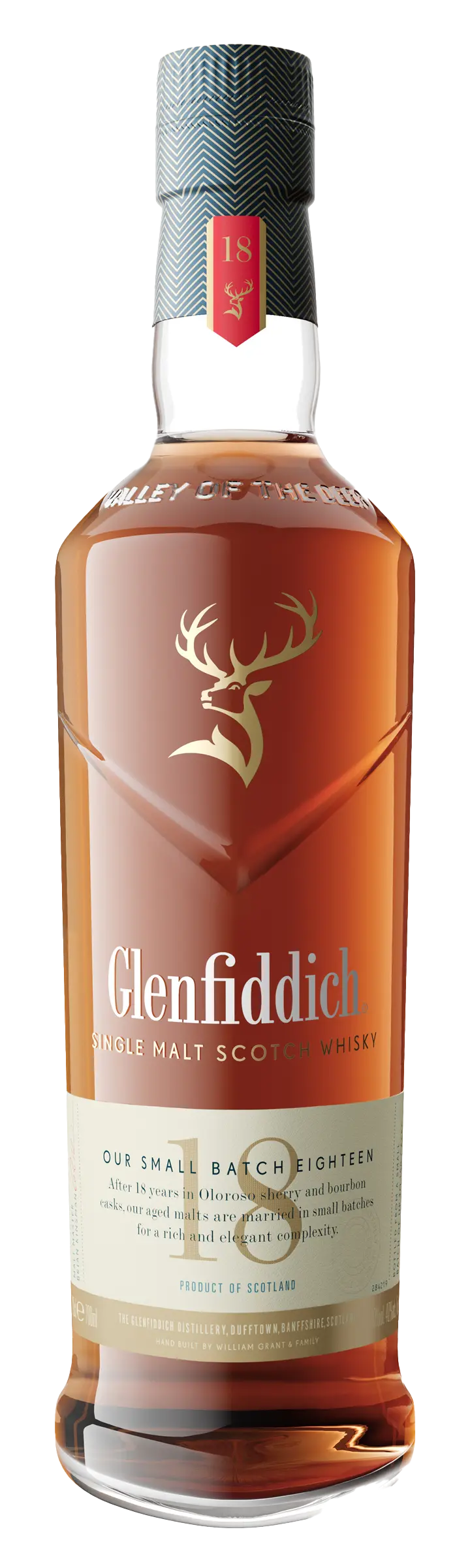 Glenfiddich 18 Year Old Single Malt Whisky