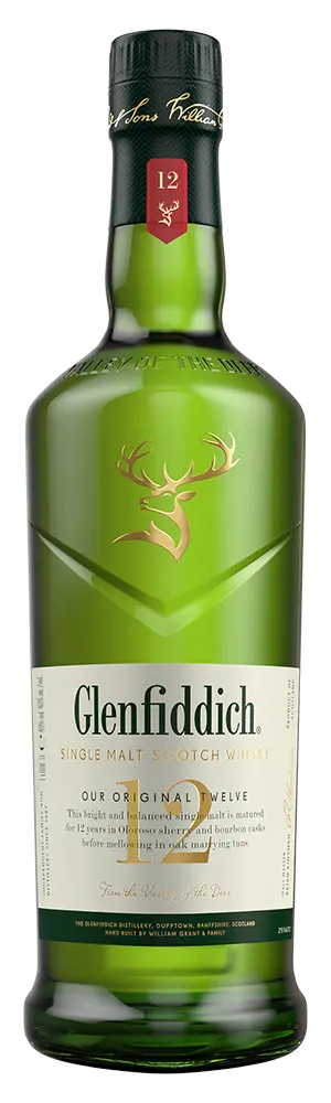 Glenfiddich 12 Year Old Single Malt Whisky